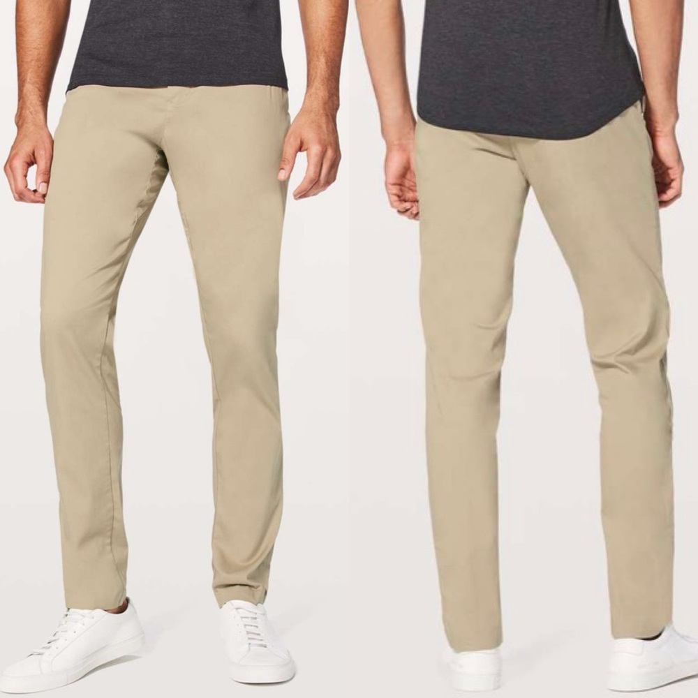 Lululemon Commission Pant Classic Swift Cotton Tofino Sand